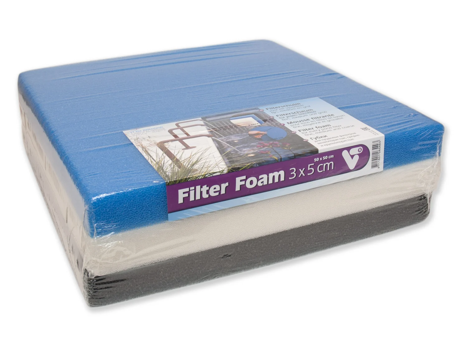 Filter Foam 50 x 50 x 5 cm