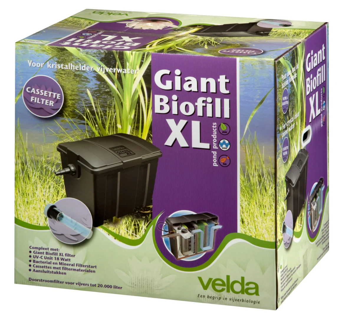Giant Biofill XL + UV-C 18W – vijverfilter