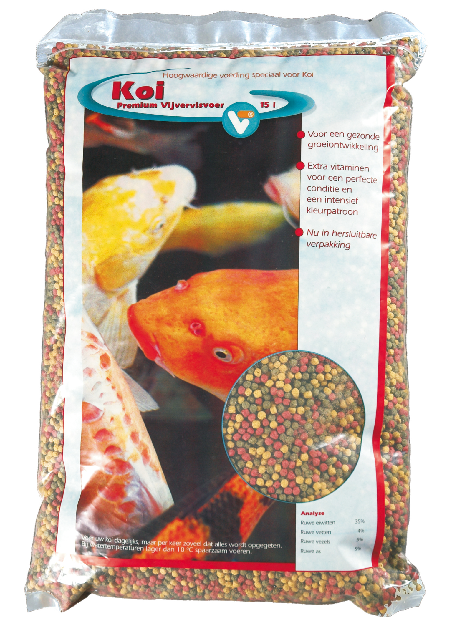 Image showcasing Koi Pellets Premium - Wateryou