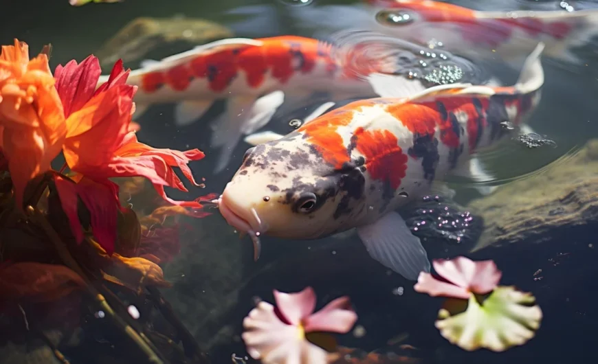 Füttern Sie Ihre japanischen Koi mit Zuversicht: Die Vorteile unseres hochwertigen Koifutters