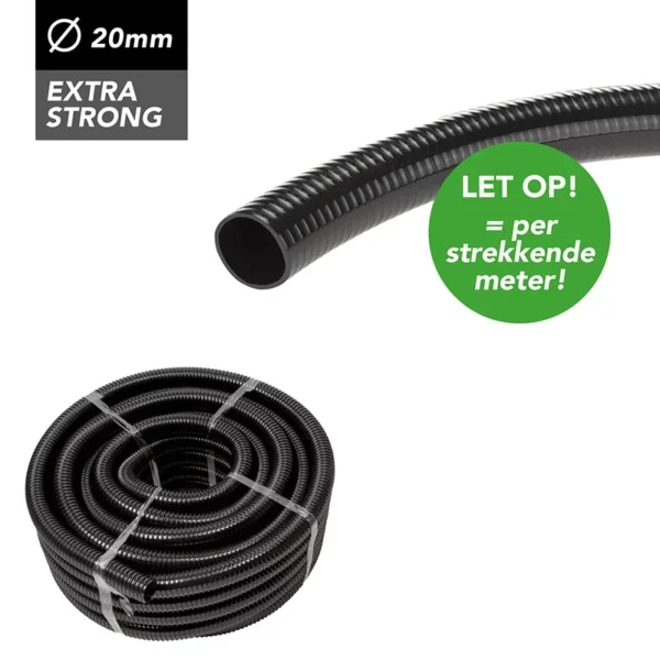 Filter Hose extra strong 20 mm - filterpomp slang per meter