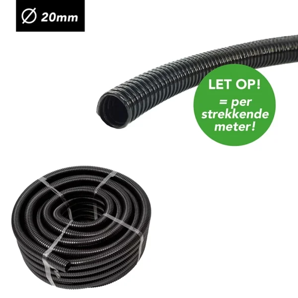 Filter Hose 20 mm - filterpomp slang per meter