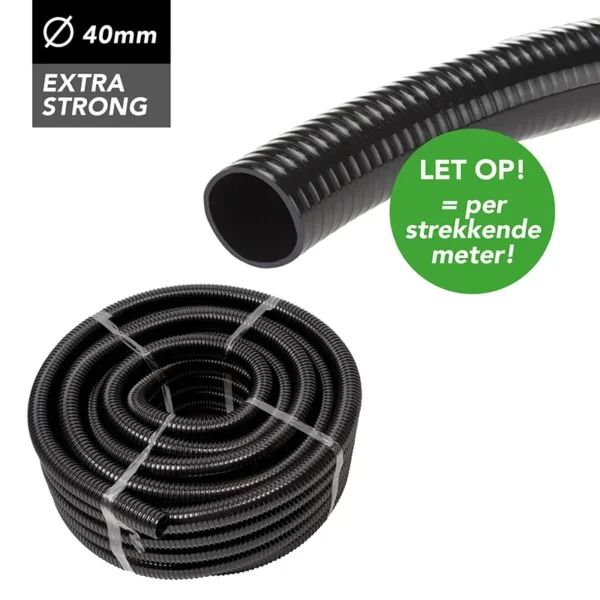 Filter Hose extra strong 40 mm - filterpomp slang per meter