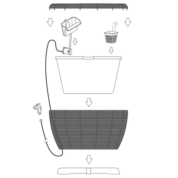 Orbis Mini-Pond - mini-vijver met waterval - Afbeelding 6