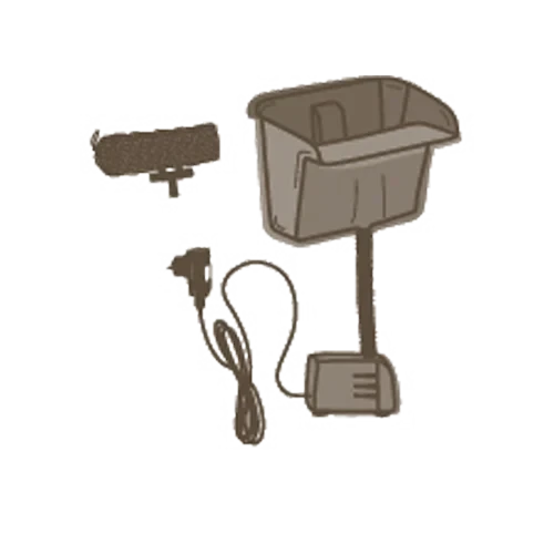 waterval set met pomp voor een Orbis minivijver