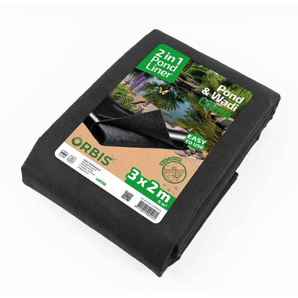 Orbis Vijverfolie 2-in-1 met Onderdoek